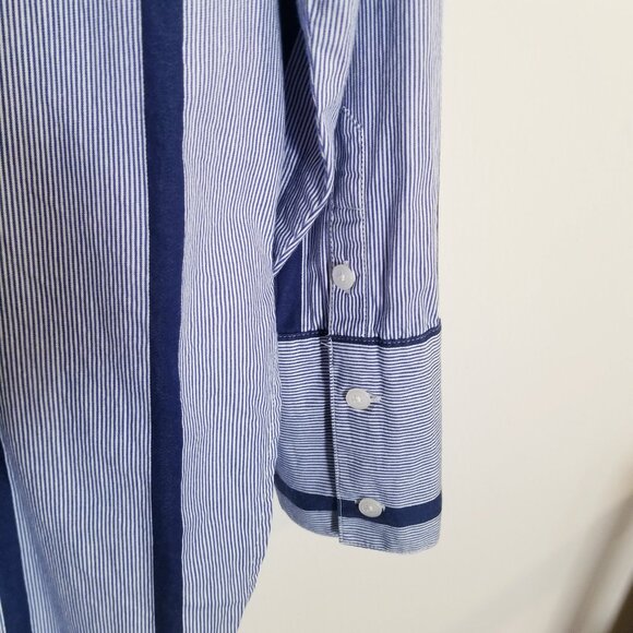 Madewell - Women's Striped Button-Down Tunic Shirt - Medium - Picture 5 of 9